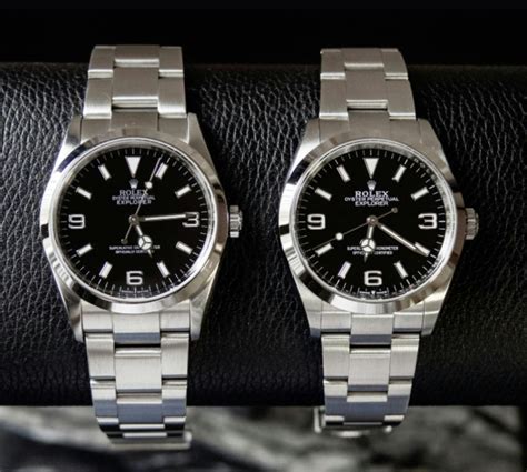 Rolex explorer 14270 vs 114270